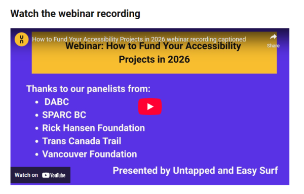 screen shot of webinar recording