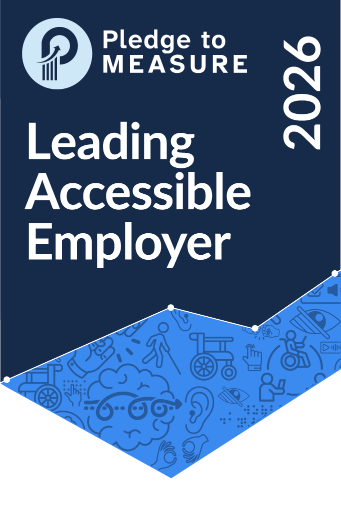 Pledge to Measure leading Employer logo